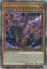 Veidos the Eruption Dragon of Extinction - PHNI-EN090 (Quarter Century Secret Rare) - 1st Edition